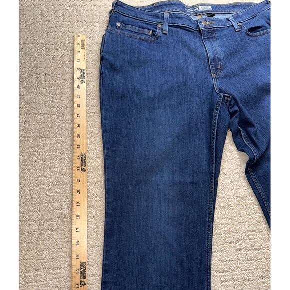 Carhartt Women's Relaxed Fit Rugged Flex Jeans Size 16 Regular Blue New - Picture 6 of 9
